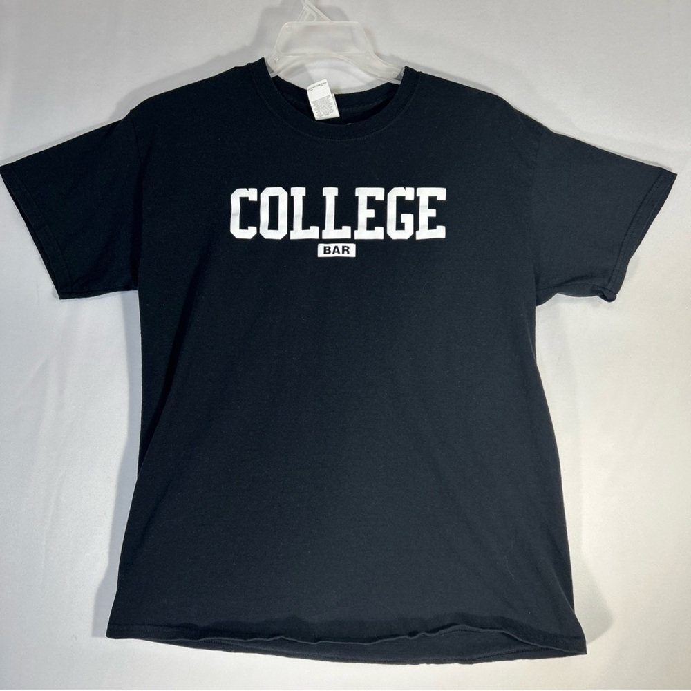 College Bar Black T-Shirt